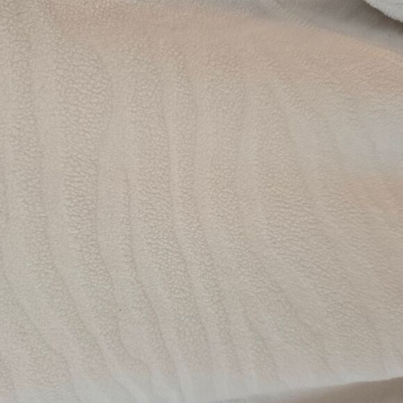 Lands' End White Fleece Pullover - Picture 5 of 5